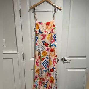 PAPER HEART MAXI DRESS